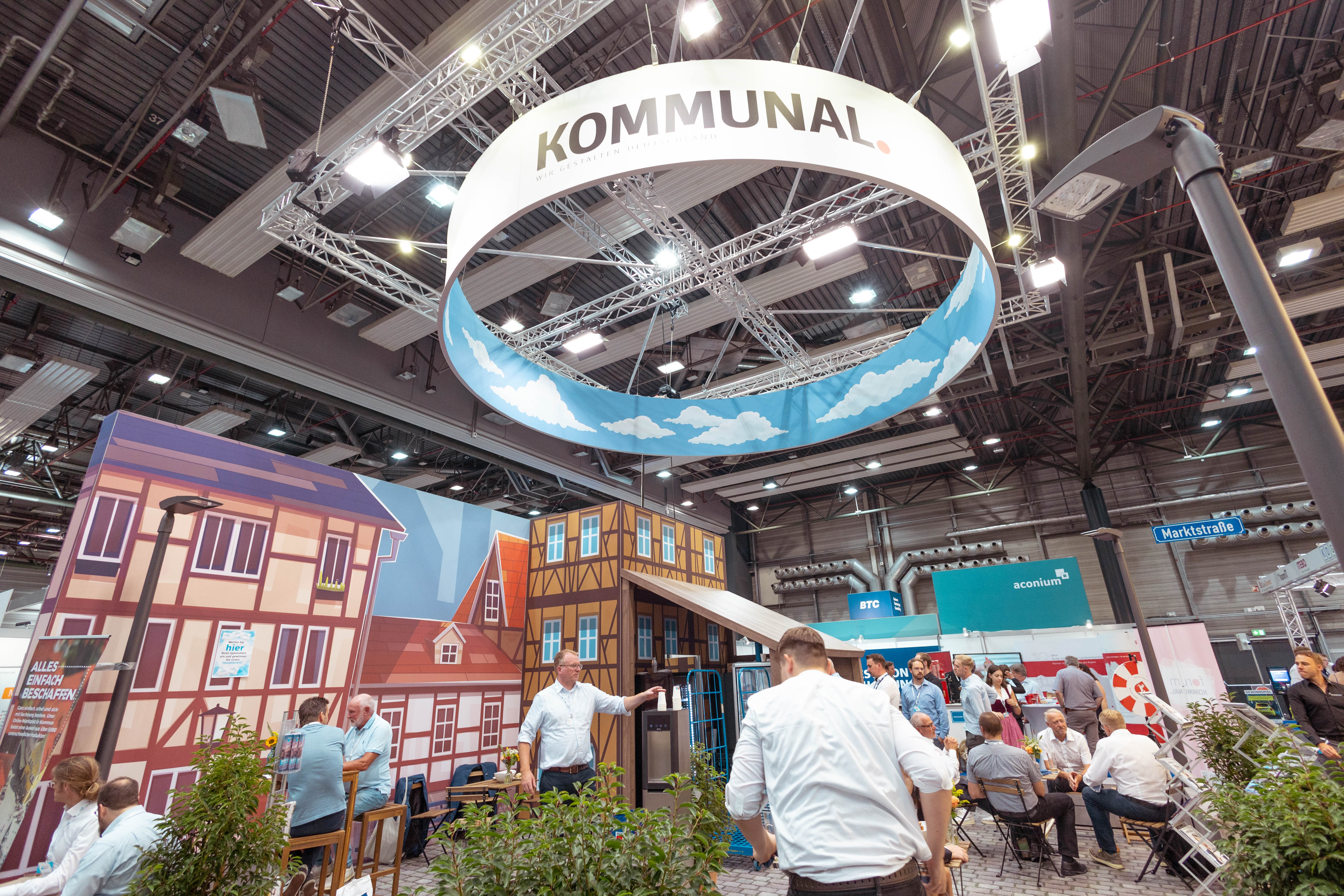 KOMMUNAL-Stand Messe KOMMUNAL 2024